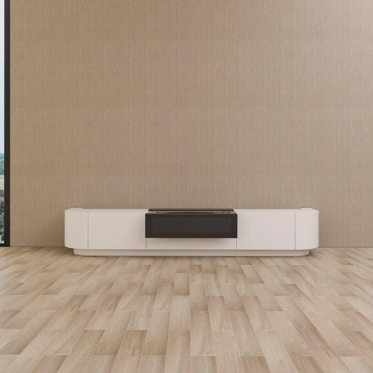 VIVIDSTORM Bundle-Projector&Screen&Motorised Laser TV Cabinet Florence
