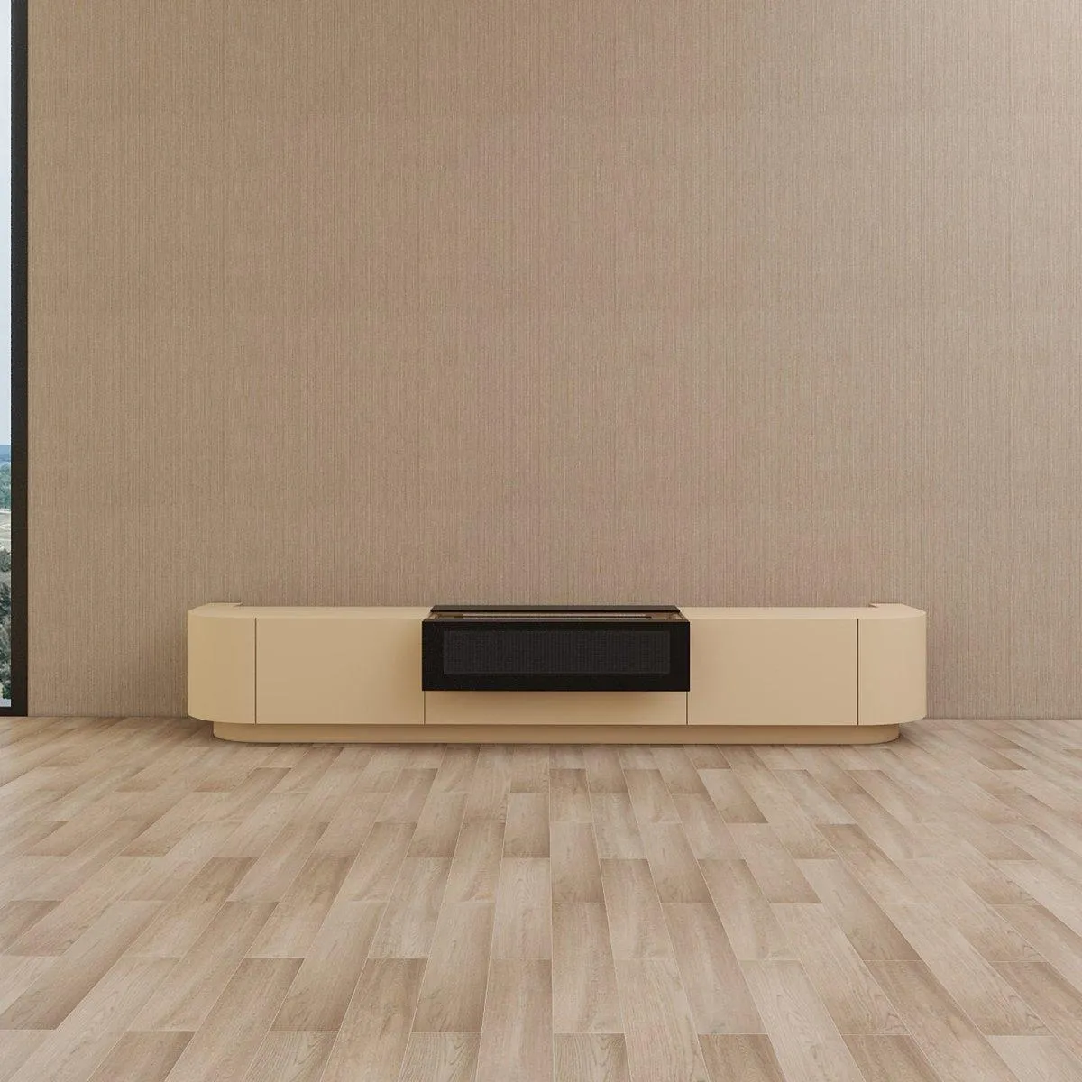 VIVIDSTORM Bundle-Projector&Screen&Motorised Laser TV Cabinet Florence