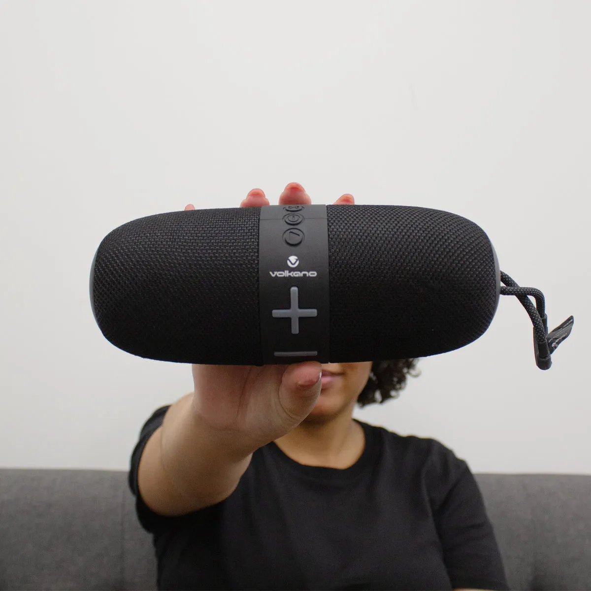 Volkano Flow Series Portable Bluetooth Speaker - Black