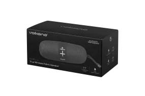 Volkano Flow Series Portable Bluetooth Speaker - Black