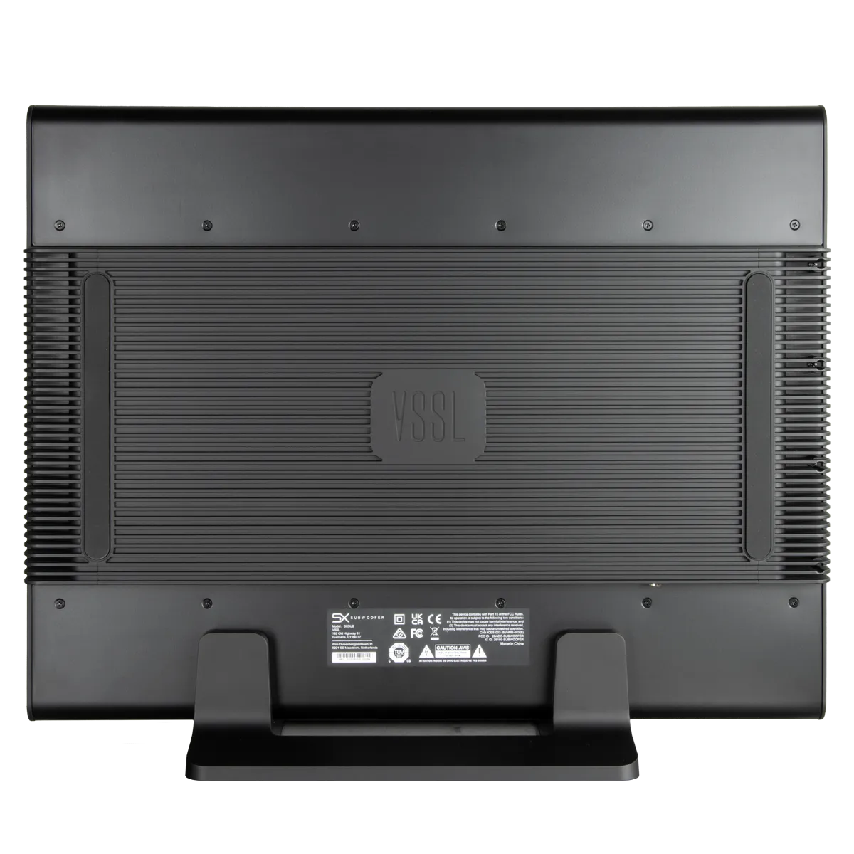 VSSL SX Series Wireless Subwoofer, Dolby Digital/DTS Surround Sound, 10" Honeycomb Driver, 350W, LFE
