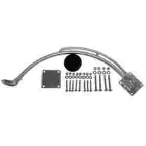 Weaver Arc Transom Mount Rod & Davit Kit