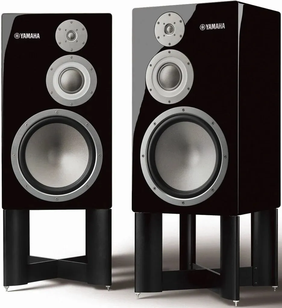Yamaha NS-5000 3-Way Bookshelf Speakers with Stands (Pair)