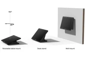 Yealink CTP25 Mount Kits Mounting option for CTP25 / Desk Stand / Wall Mount / Rotatable Table Lock